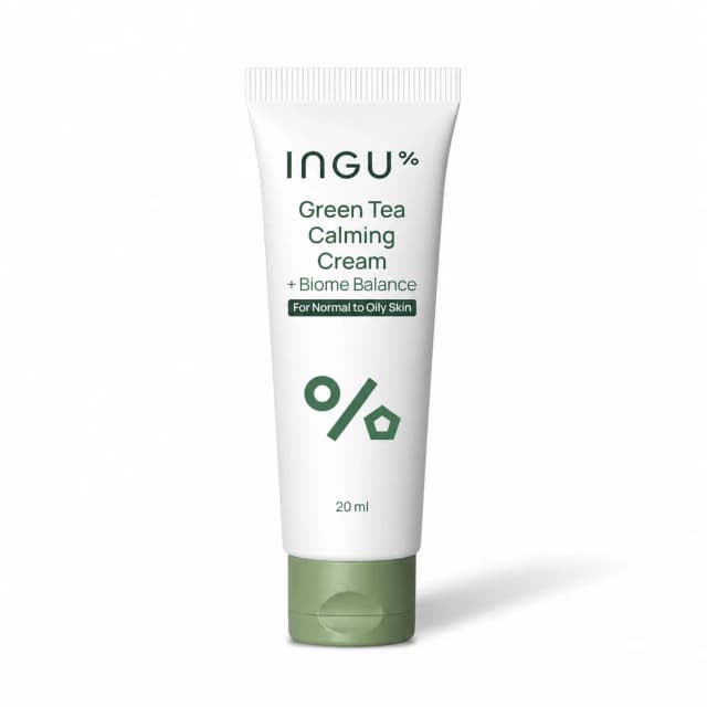 INGU Green Tea Calming Cream +Biome Balance